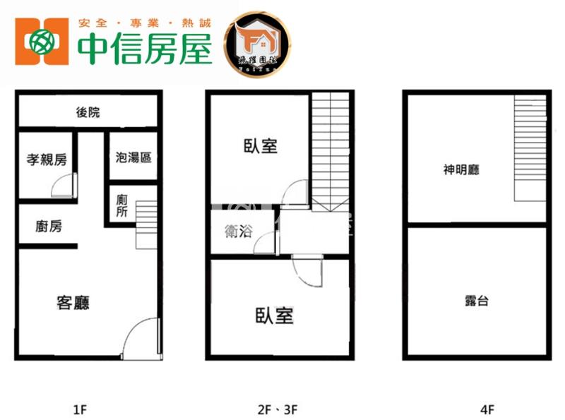 關西交流道戶政邊間大地坪孝親房美墅房屋室內格局與周邊環境