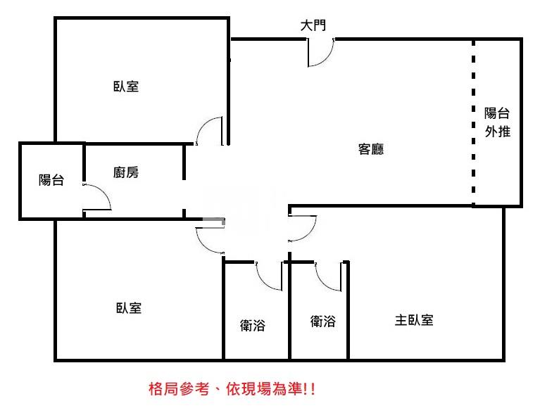 中正國小電梯3房車房屋室內格局與周邊環境