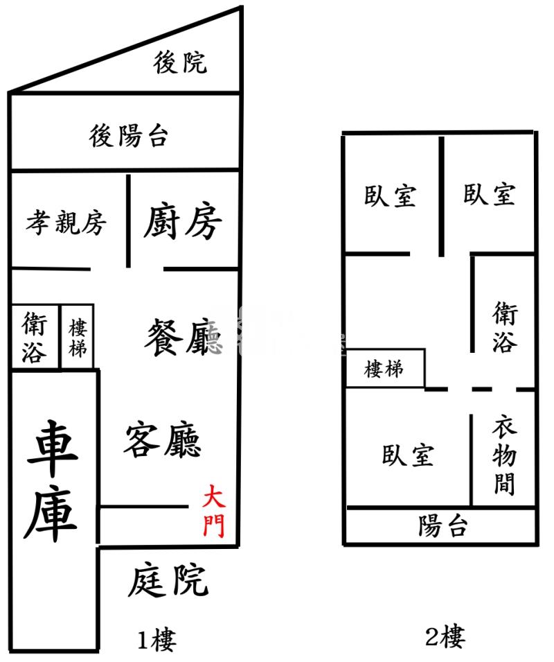 【奔馳】中壢好市多和風別墅房屋室內格局與周邊環境