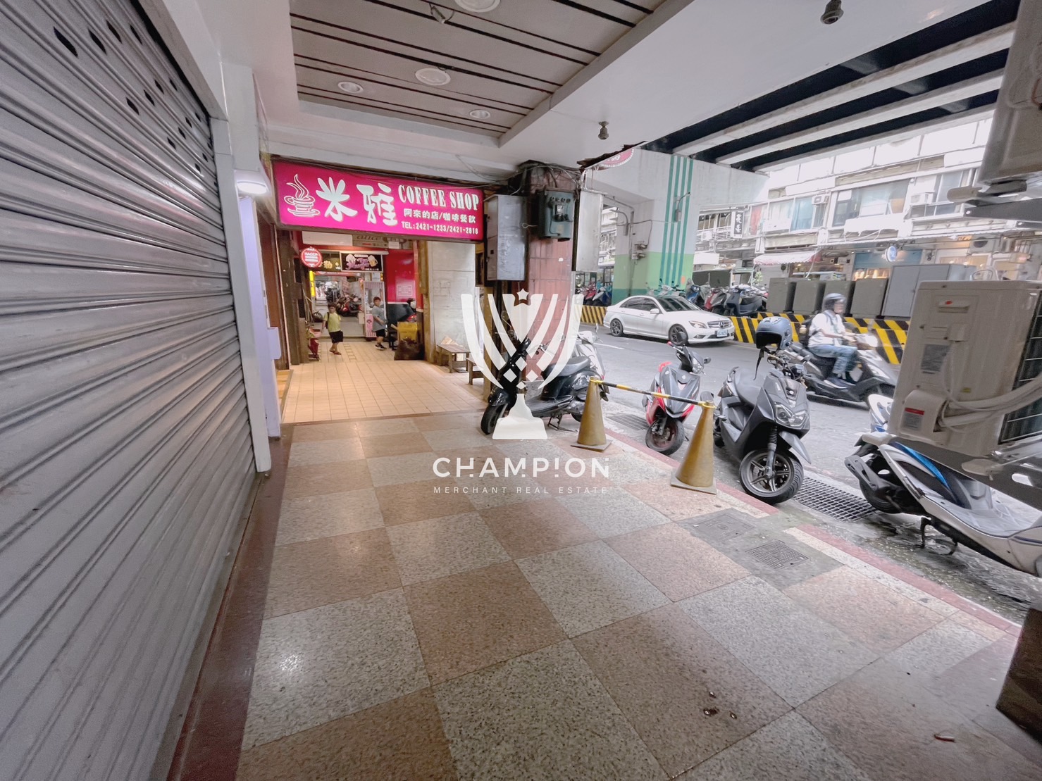 【冠軍】愛一路廟口金店面房屋室內格局與周邊環境