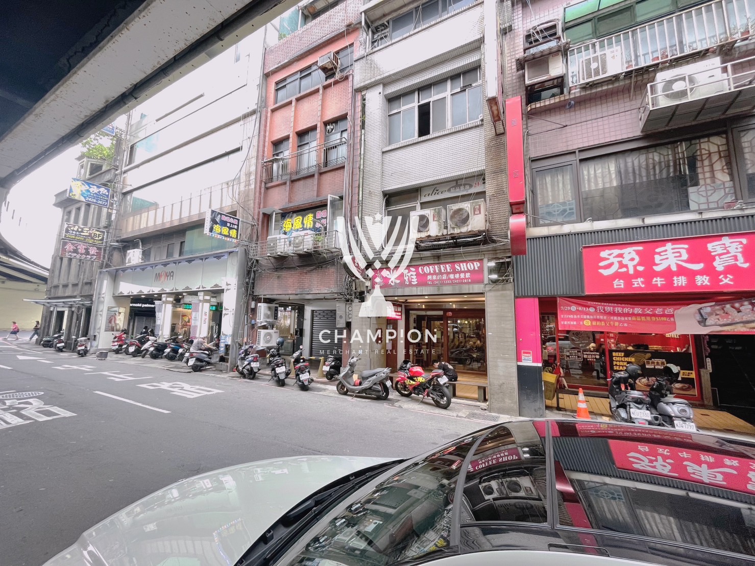 【冠軍】愛一路廟口金店面房屋室內格局與周邊環境