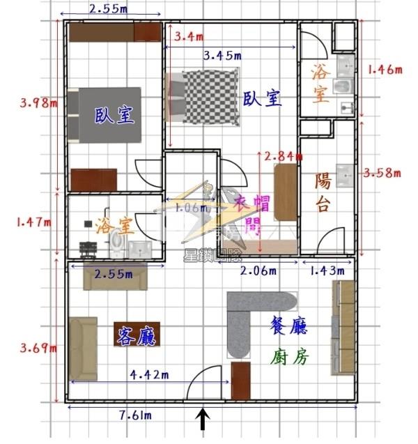 【星鑽】(專委)獨家🌟宜誠層峰🌟高樓邊間美景3房車房屋室內格局與周邊環境