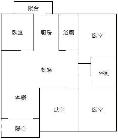 中壢過嶺電梯四房平車房屋室內格局與周邊環境