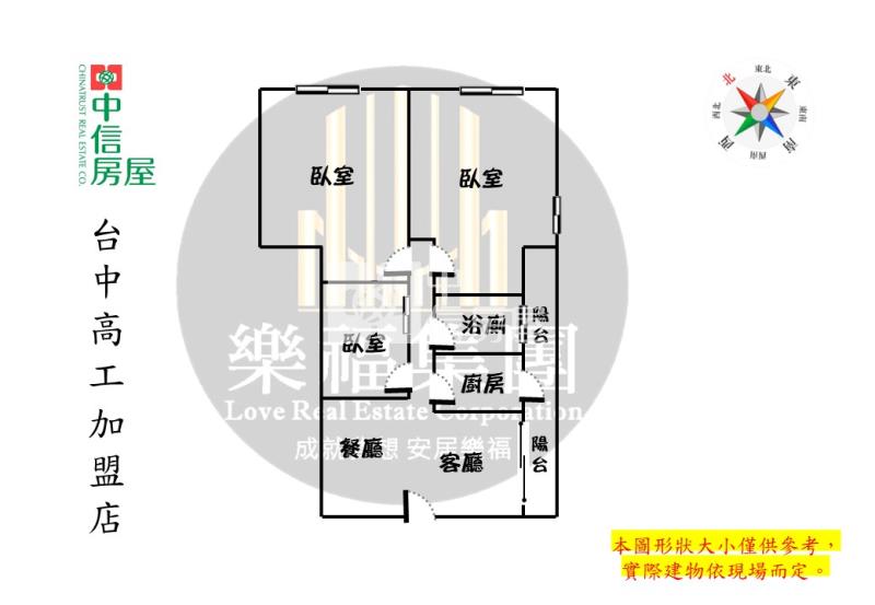 忠孝夜市旁邊間採光三樓美寓房屋室內格局與周邊環境