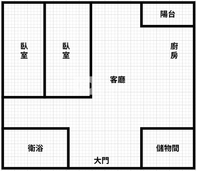 中壢福州路電梯二房房屋室內格局與周邊環境