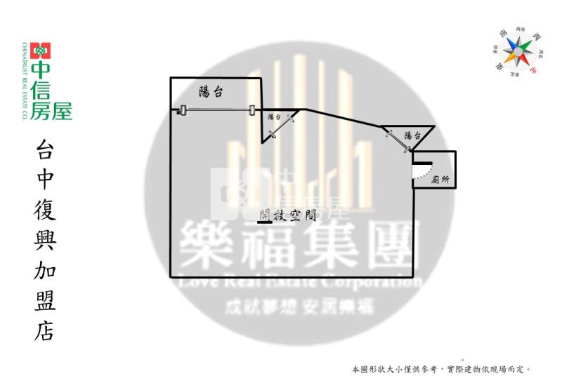 (順天中來文化廣場)獨家稀有釋出正一中商圈工作室房屋室內格局與周邊環境