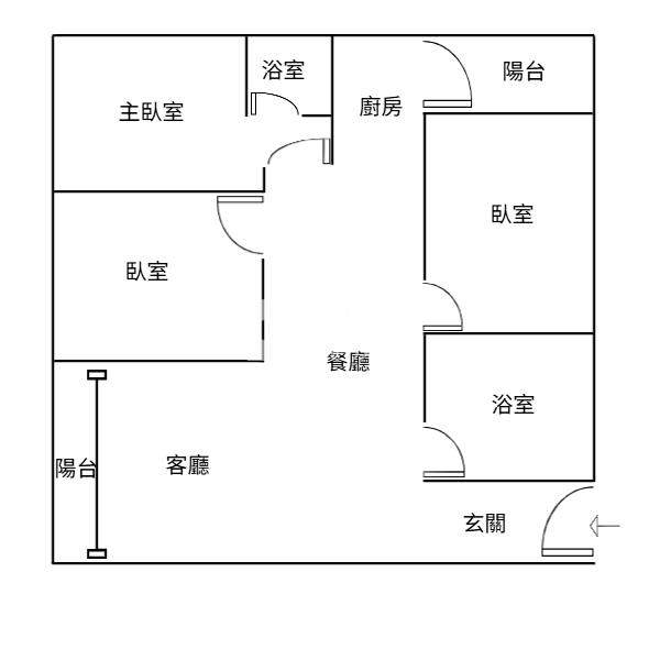 內壢/康鈞湛/電梯3房車~稀有釋出房屋室內格局與周邊環境