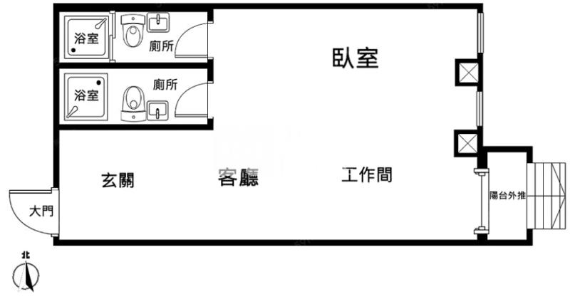 【奔馳】新潤麗蒔~稀有一樓住辦(一)房屋室內格局與周邊環境
