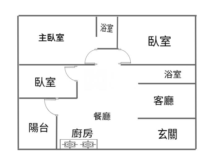 大亨築尚平車美居房屋室內格局與周邊環境