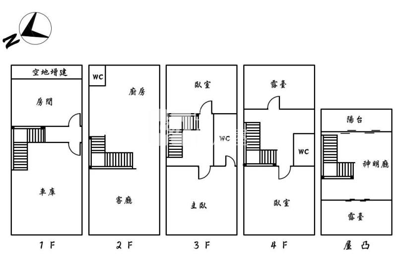 長億美透天房屋室內格局與周邊環境