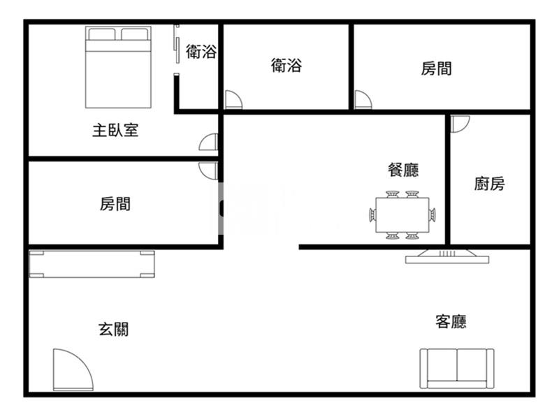 屏東房屋-瑞光國小美樓房屋室內格局與周邊環境