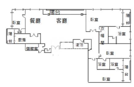【奔馳】中悅帝寶房屋室內格局與周邊環境