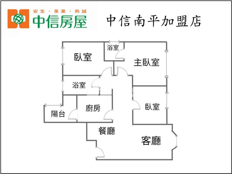 宏國真愛E區三房車房屋室內格局與周邊環境