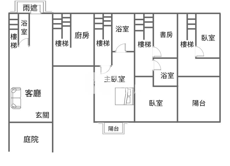 楊梅金溪特區雙車別墅房屋室內格局與周邊環境