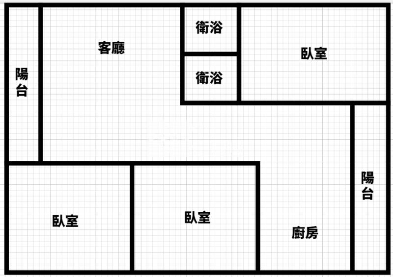 平鎮重劃區超大美三房車房屋室內格局與周邊環境