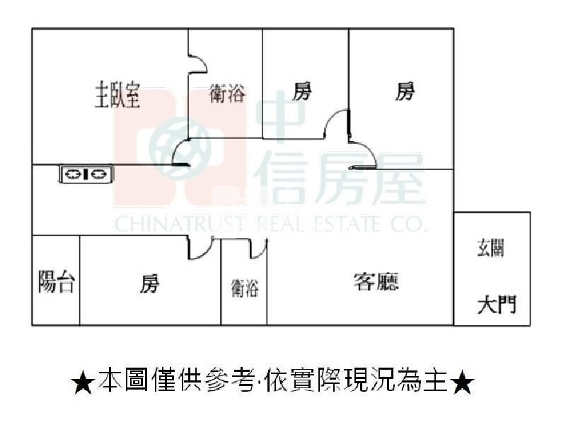 曉陽桂冠美華廈房屋室內格局與周邊環境