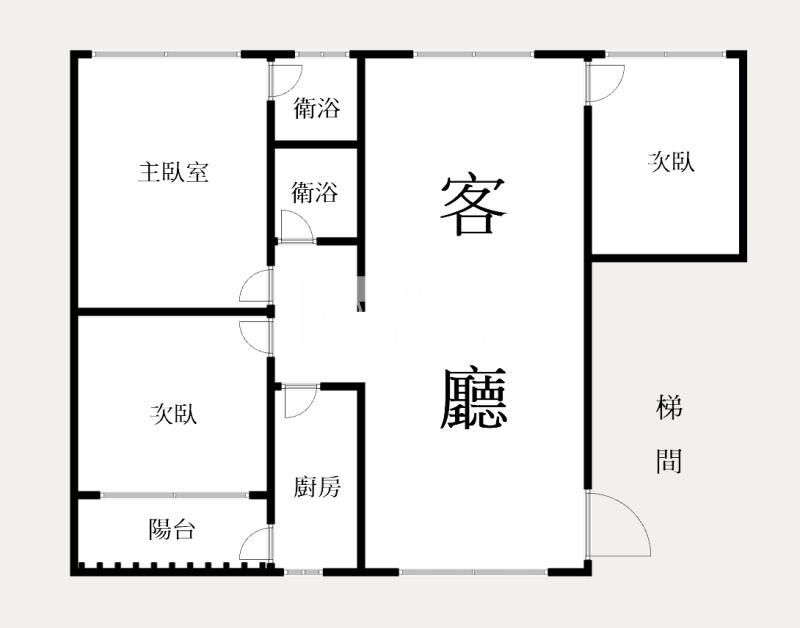 【安家】領袖王朝平鎮國中大3房房屋室內格局與周邊環境