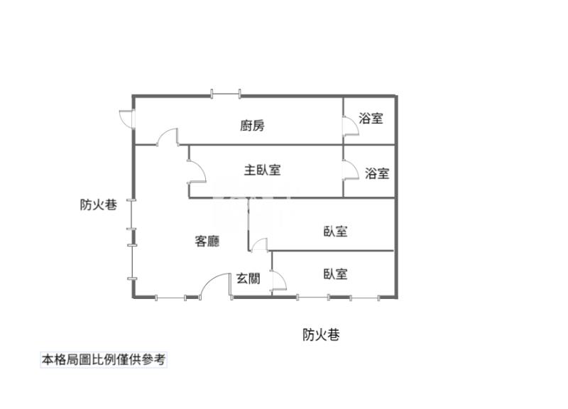 F-11義六路美妝邊間三房房屋室內格局與周邊環境