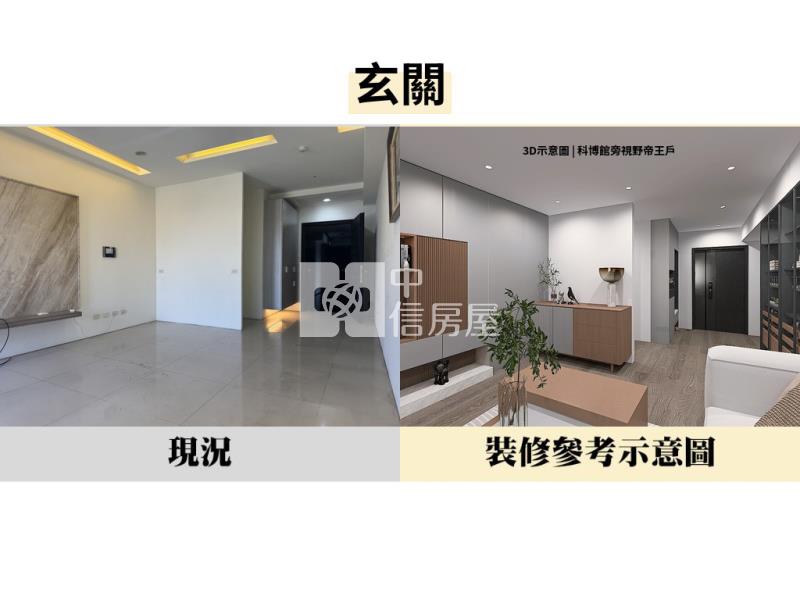 獨家！科博館旁視野帝王戶雙平車房屋室內格局與周邊環境