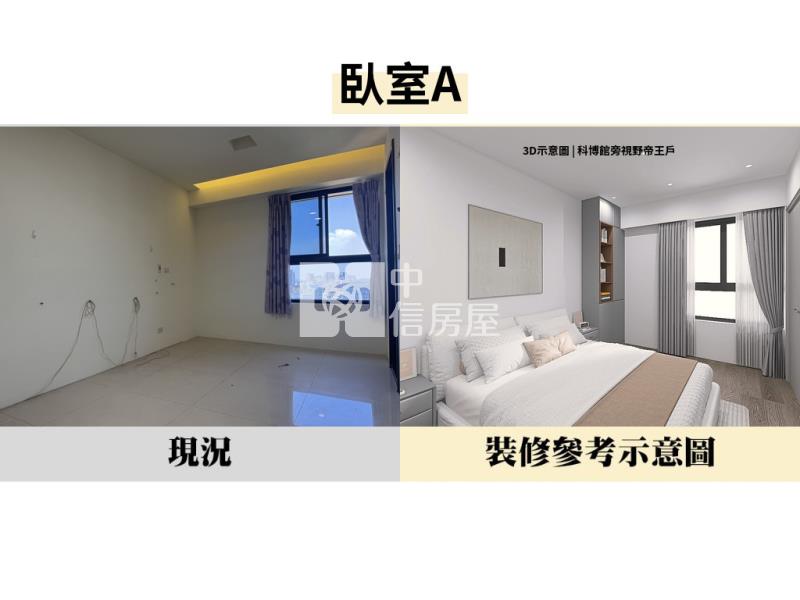 獨家！科博館旁視野帝王戶雙平車房屋室內格局與周邊環境