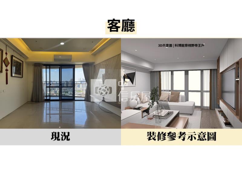 獨家！科博館旁視野帝王戶雙平車房屋室內格局與周邊環境