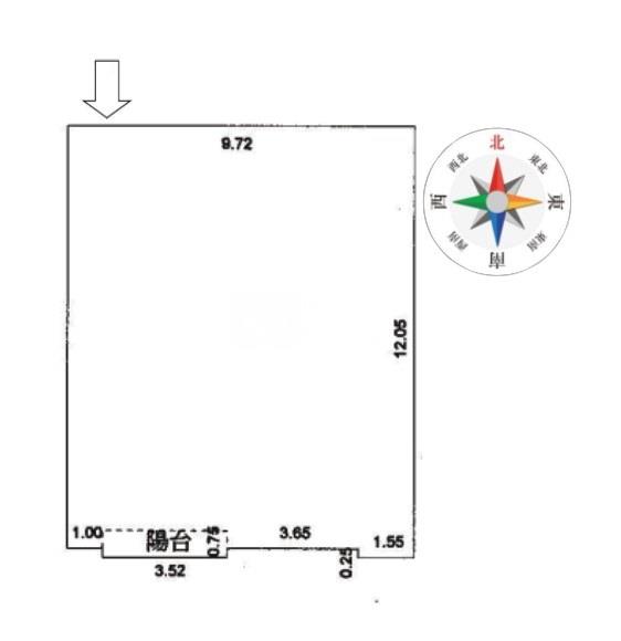 中醫旁面公園電梯大四房房屋室內格局與周邊環境