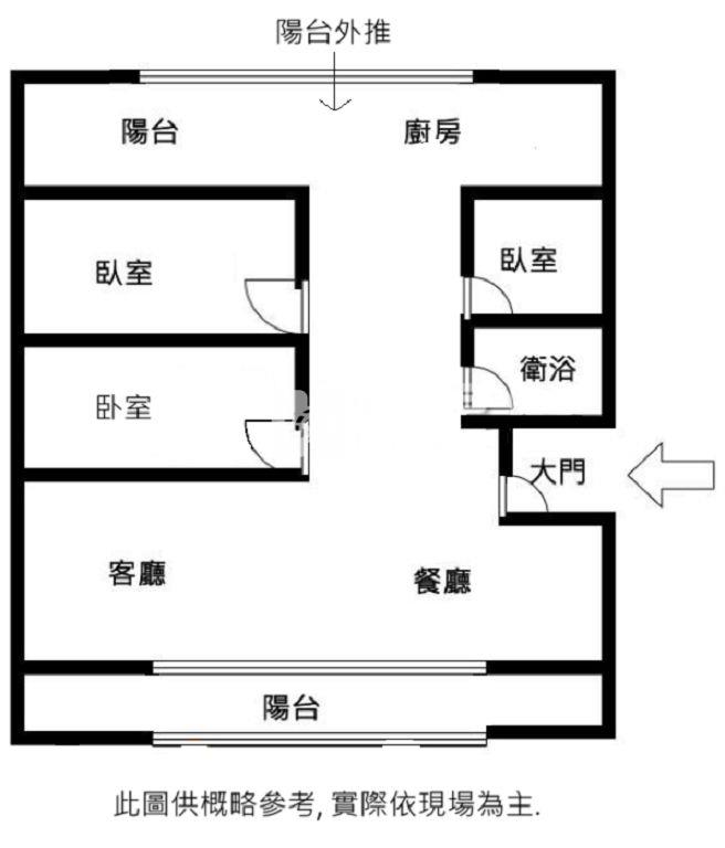 近桃園夜市/藝文特區 愛國街公寓(中信卓越團隊)房屋室內格局與周邊環境
