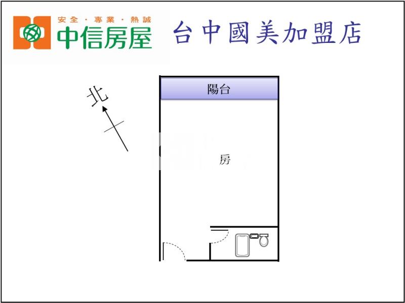 市都心溫馨大套房房屋室內格局與周邊環境