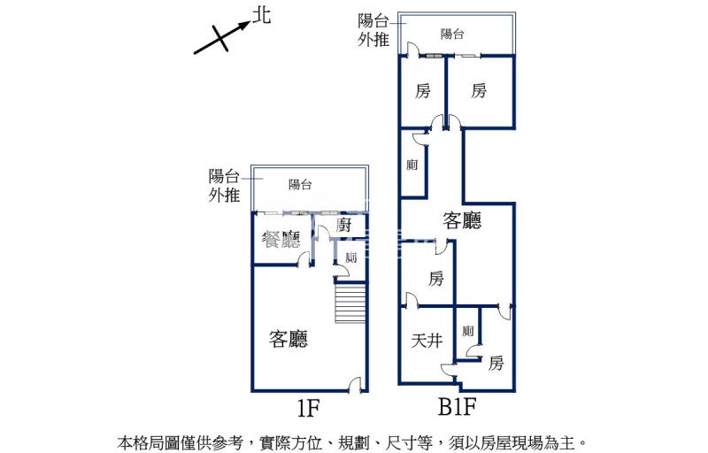 翔鳳座前庭後院5房3平車位房屋室內格局與周邊環境