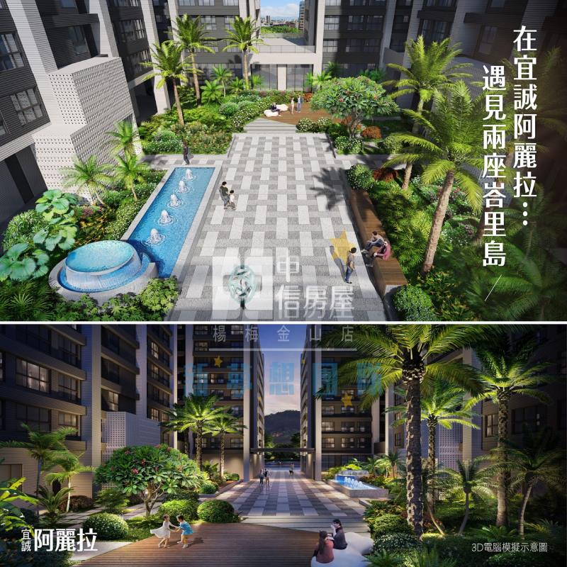 【新夢想】宜誠阿麗拉典藏三房車房屋室內格局與周邊環境