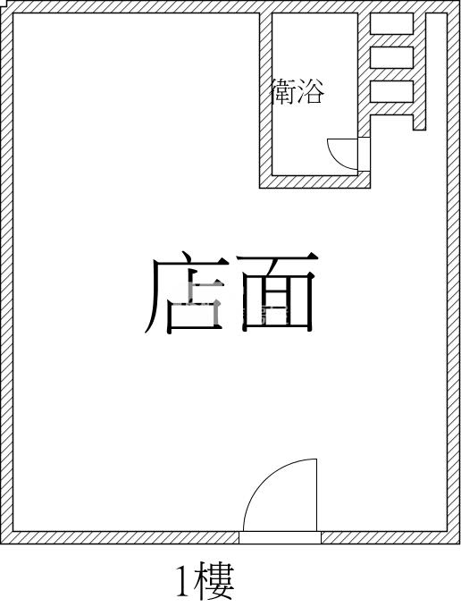 竹南光復路一樓店面房屋室內格局與周邊環境