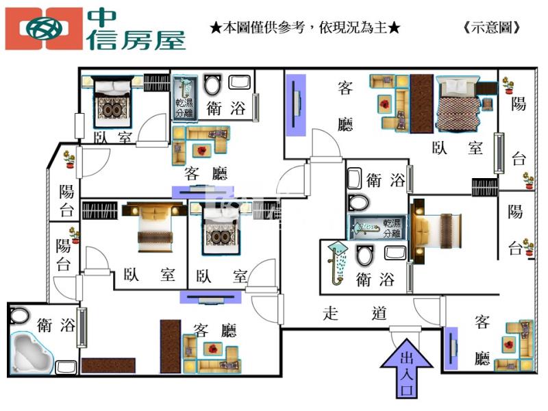 c-09山鶯路收租美寓房屋室內格局與周邊環境