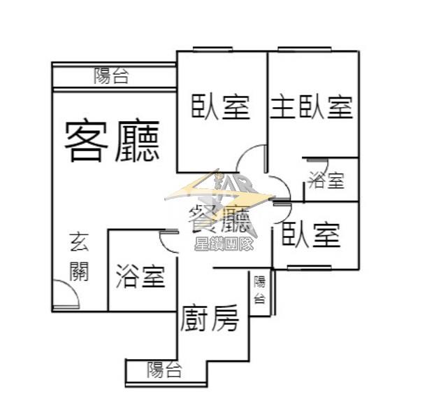 【星鑽】(專委)近平鎮車站超大3房車房屋室內格局與周邊環境