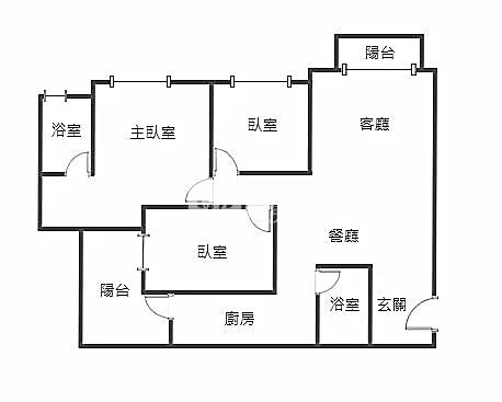 好境三房平車美居房屋室內格局與周邊環境
