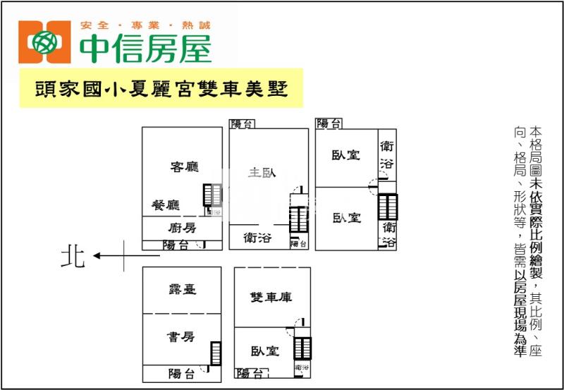 頭家國小夏麗宮雙車美墅（專任）房屋室內格局與周邊環境