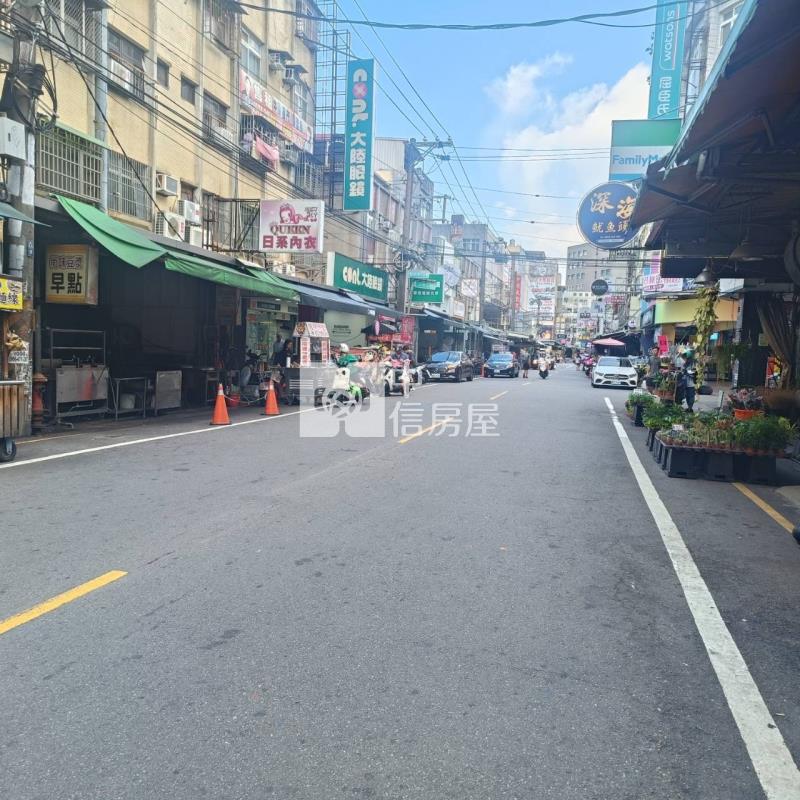 中原夜市商圈一樓店面房屋室內格局與周邊環境