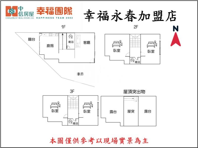 新光田特區大地坪別墅房屋室內格局與周邊環境