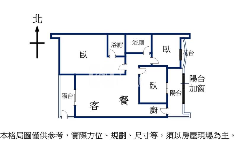 藝文特區台北桃源光彩正三房房屋室內格局與周邊環境