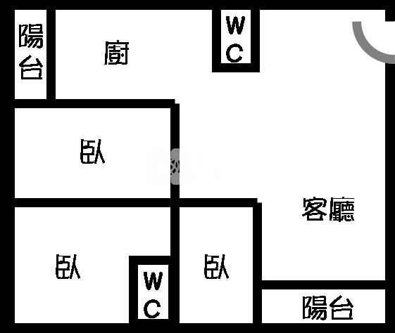 員林近國稅局公園5號3房平車美華廈房屋室內格局與周邊環境