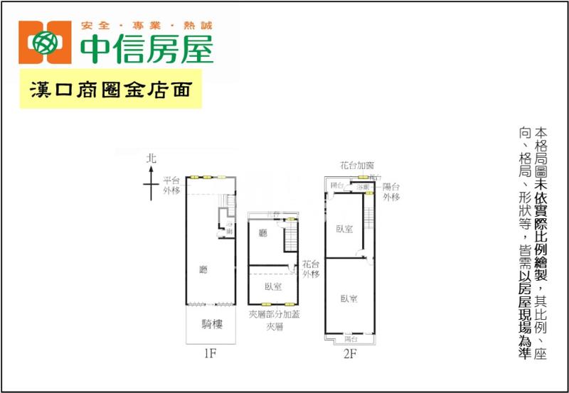 漢口商圈金店面房屋室內格局與周邊環境