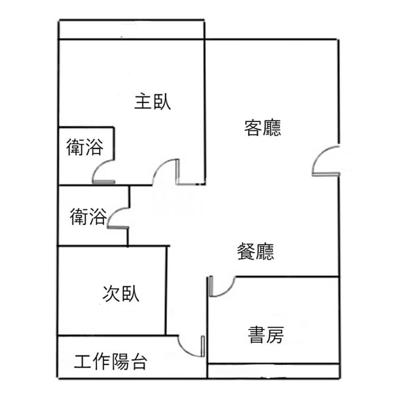 青海商圈視野戶三房車位房屋室內格局與周邊環境