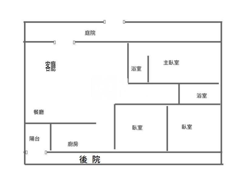 專委-上大國小投資價一樓房屋室內格局與周邊環境