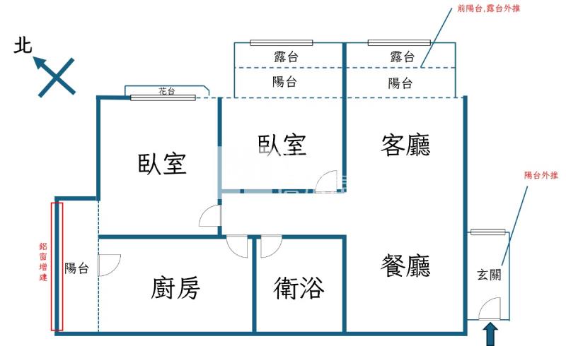 九揚天下2房車位房屋室內格局與周邊環境