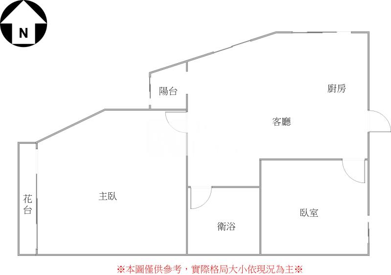 草悟道一品居2房車位房屋室內格局與周邊環境