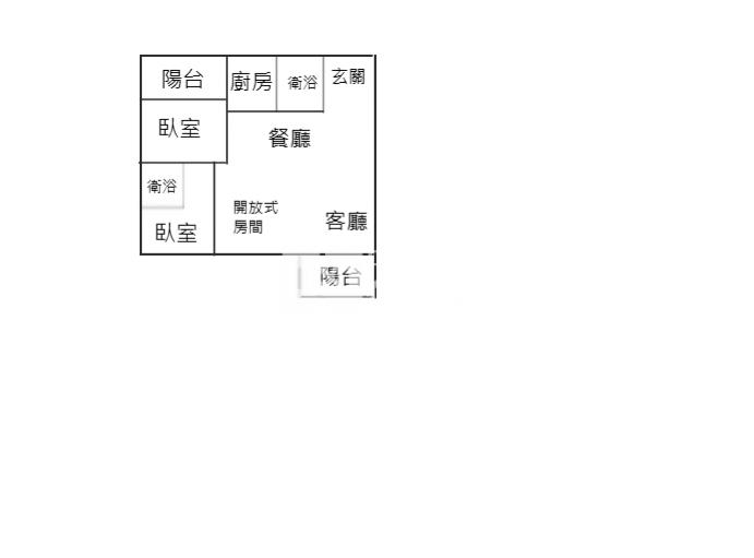 五結雙橡園高樓景觀2+1房房屋室內格局與周邊環境