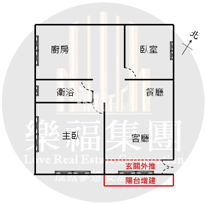 ㊣一中不敗商圈低樓層兩房美寓房屋室內格局與周邊環境