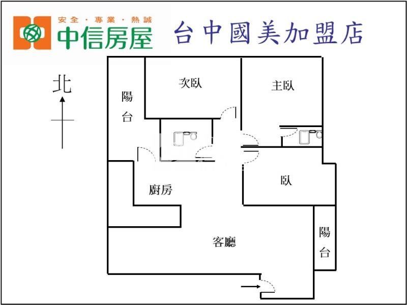 松竹車站全新三房+平車房屋室內格局與周邊環境
