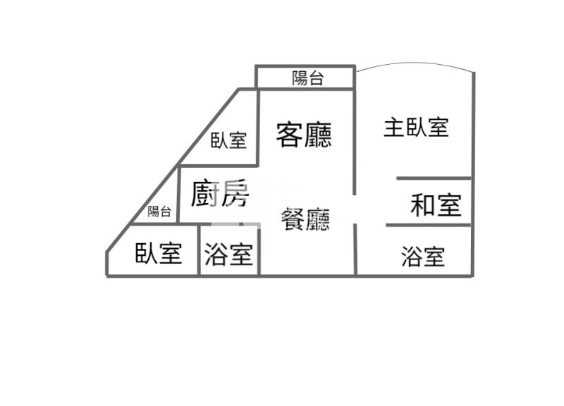 中壢中正公園旁三房車房屋室內格局與周邊環境