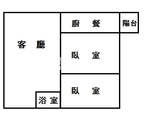 文化夜市旁美華廈房屋室內格局與周邊環境