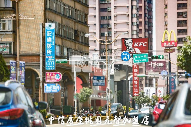 桃園內壢三角窗收租店王 (年收租約800萬)(中信卓越團隊)房屋室內格局與周邊環境